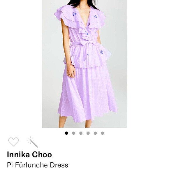 innika choo purple dress Innika Choo Tiered Flared Maxi Dress In Purple - 50% Off